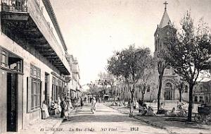 Setif - Rue d'Isly  - 1912